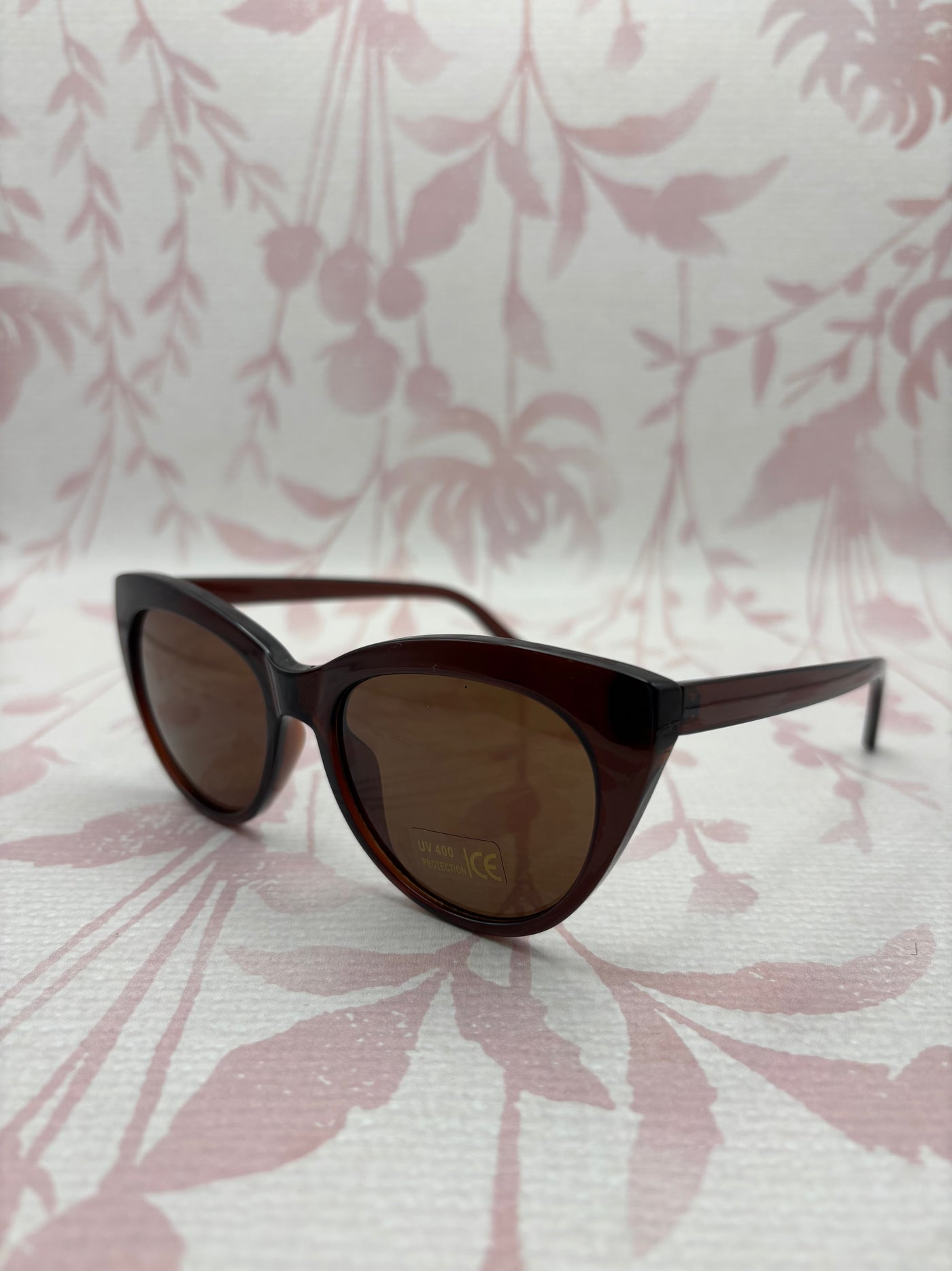 Cateye Sunglasses // Brown