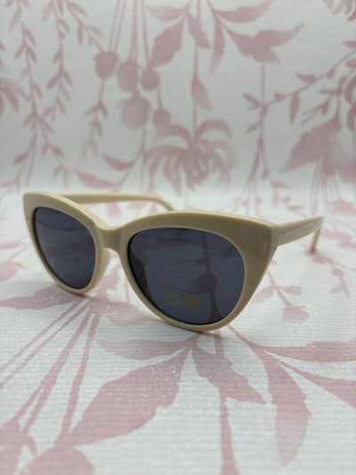 Cateye Sunglasses // Off White