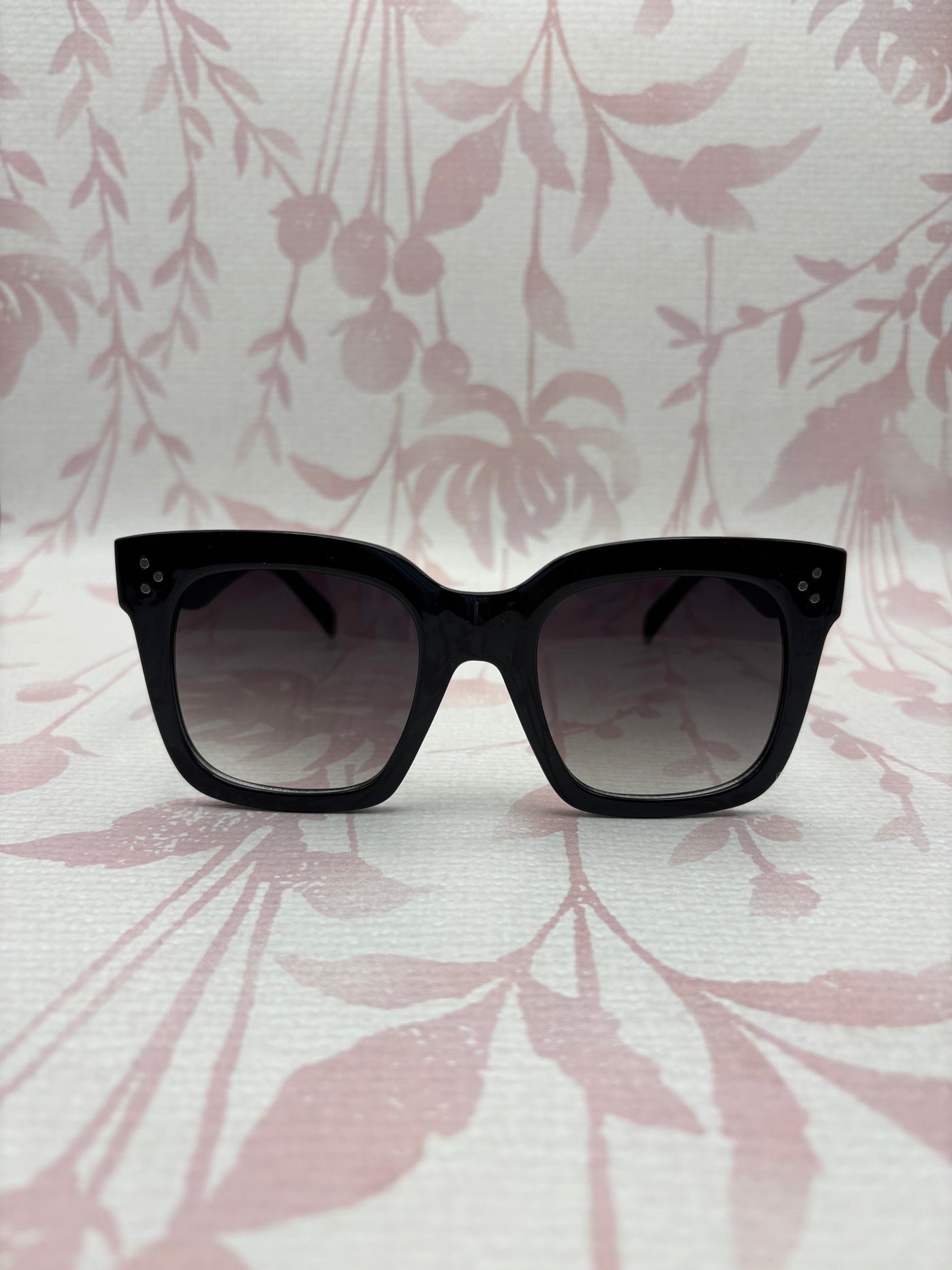 Oversized Square Sunglasses | Black