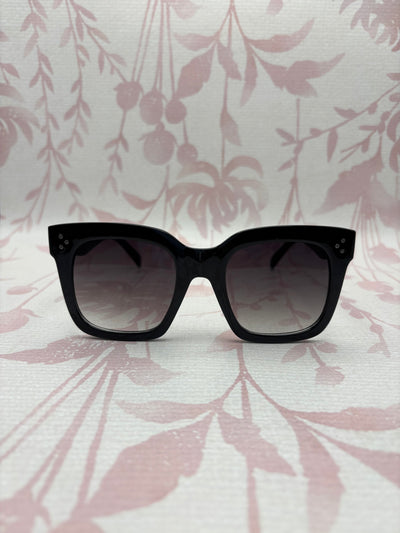 Oversized Square Sunglasses | Black