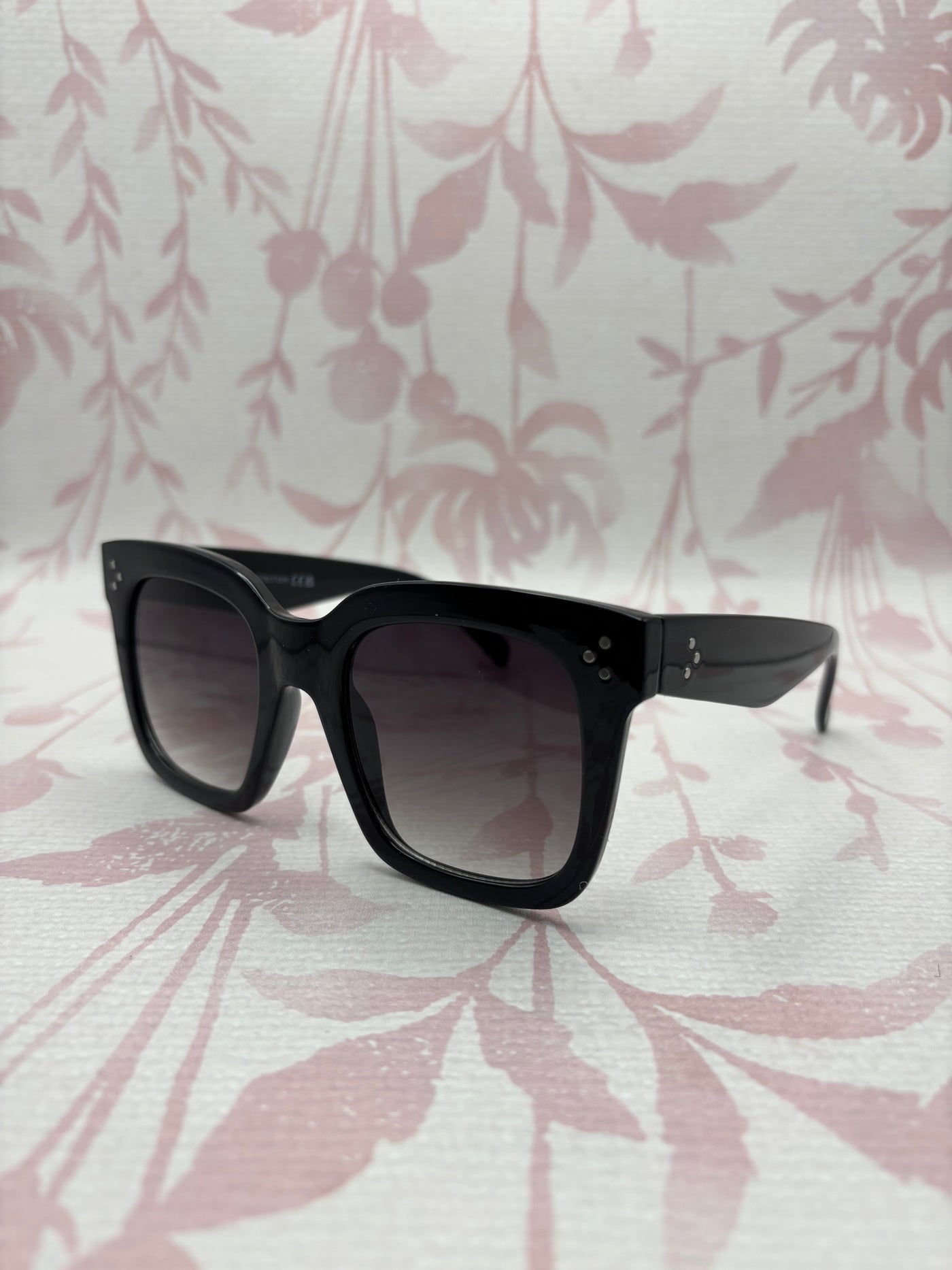 Oversized Square Sunglasses | Black