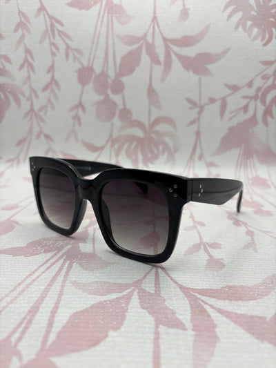 Oversized Square Sunglasses | Black