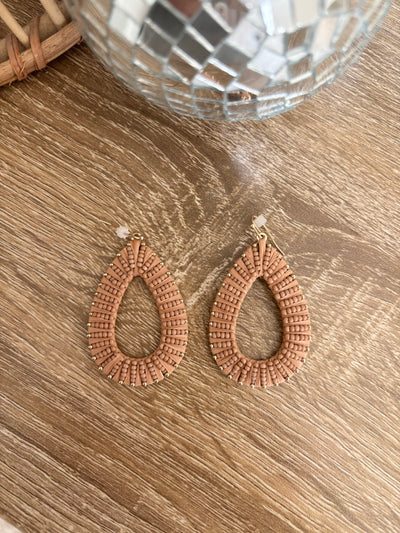 Raffia Dangle Earring