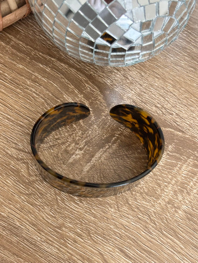 Tortoise Acrylic Bracelet