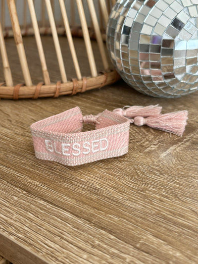 Woven Bracelet Blessed