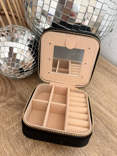 Velvet Jewelry Box for Travel