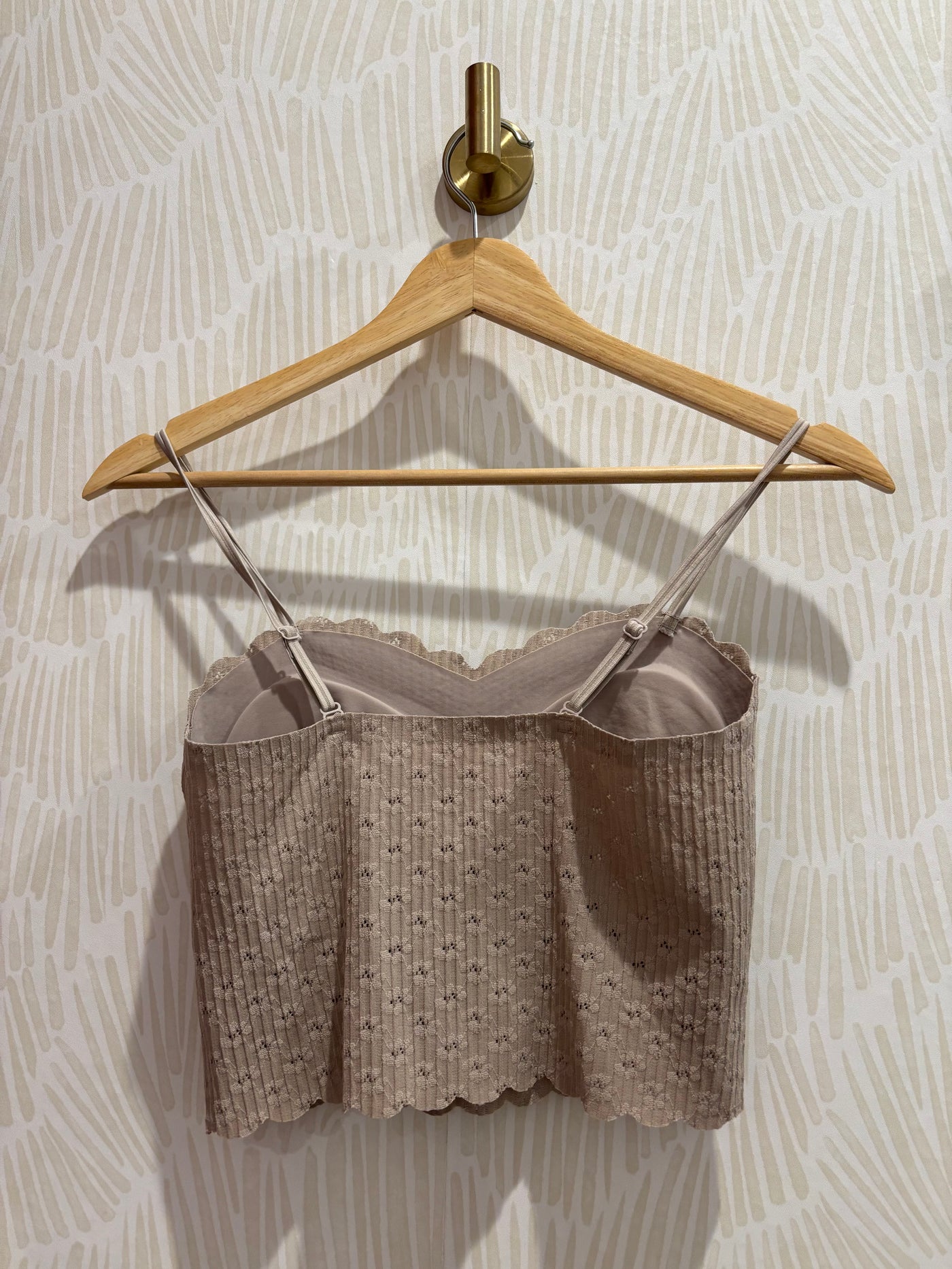 Seamless Lace Bralette | Ash Mocha
