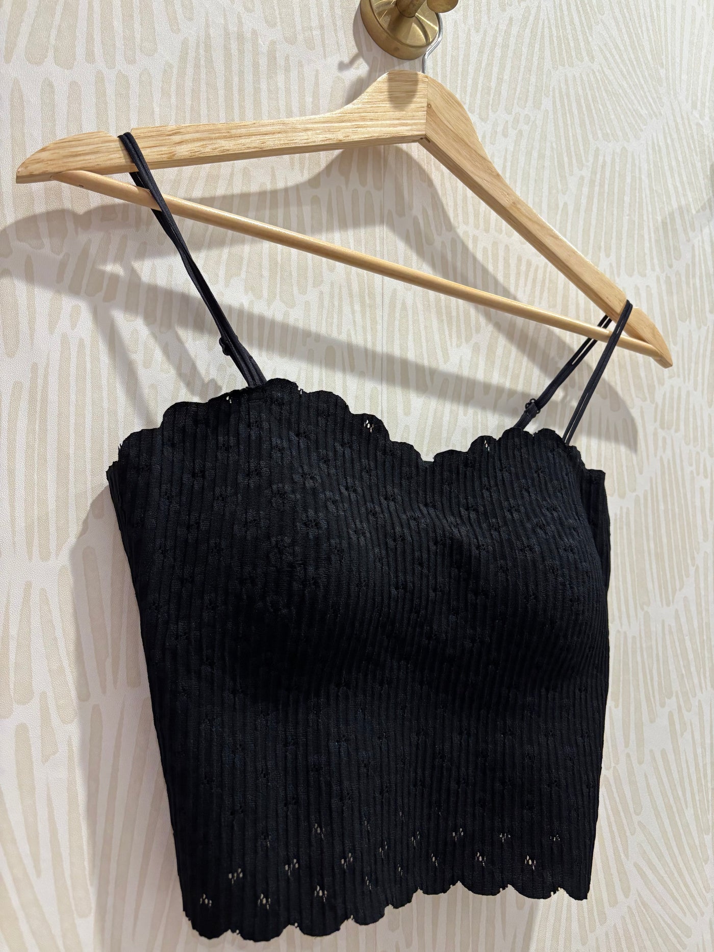 Seamless Lace Bralette | Black