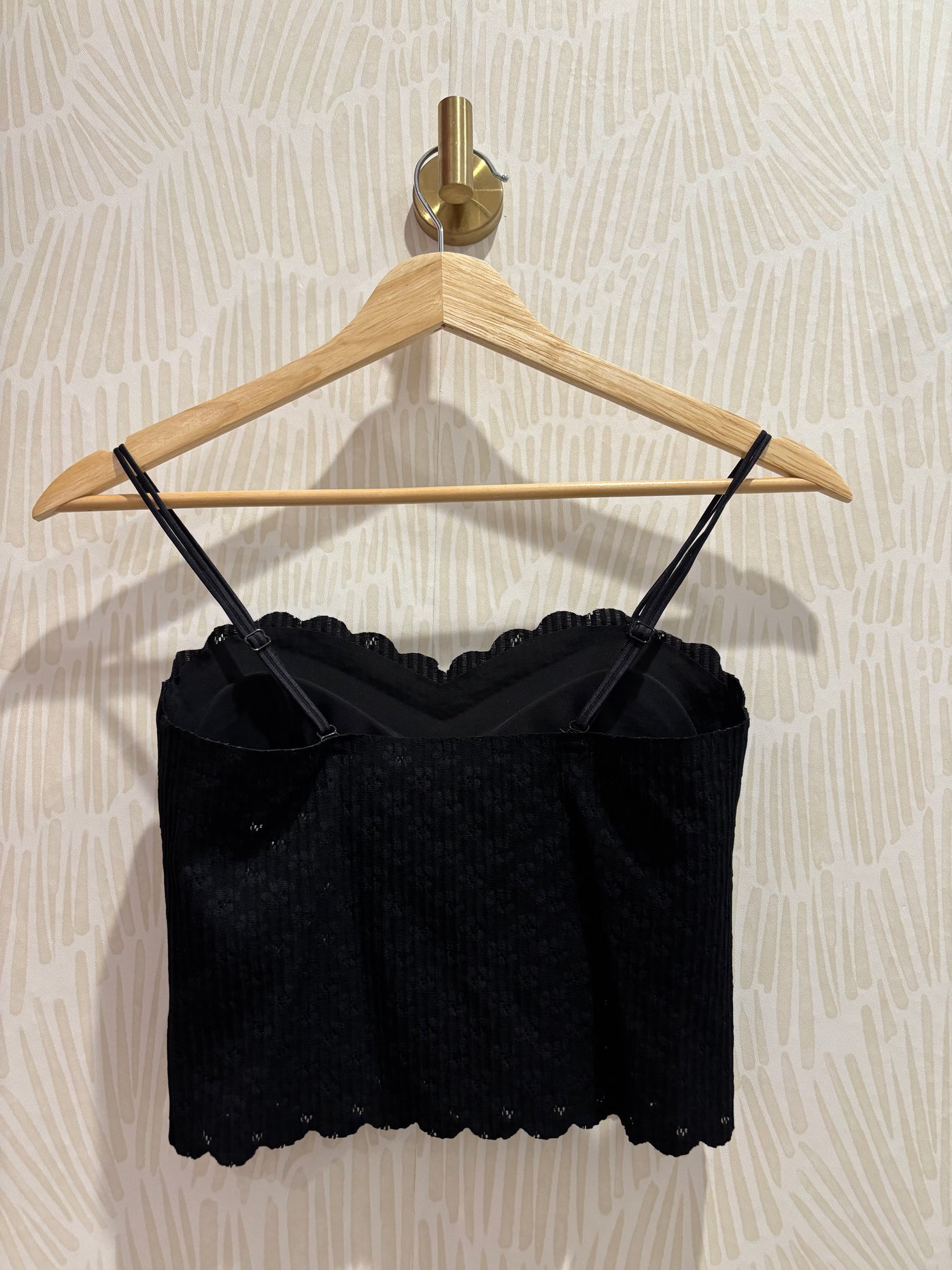 Seamless Lace Bralette | Black