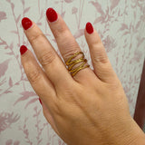 Geometric Open Layered Ring