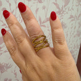 Geometric Open Layered Ring
