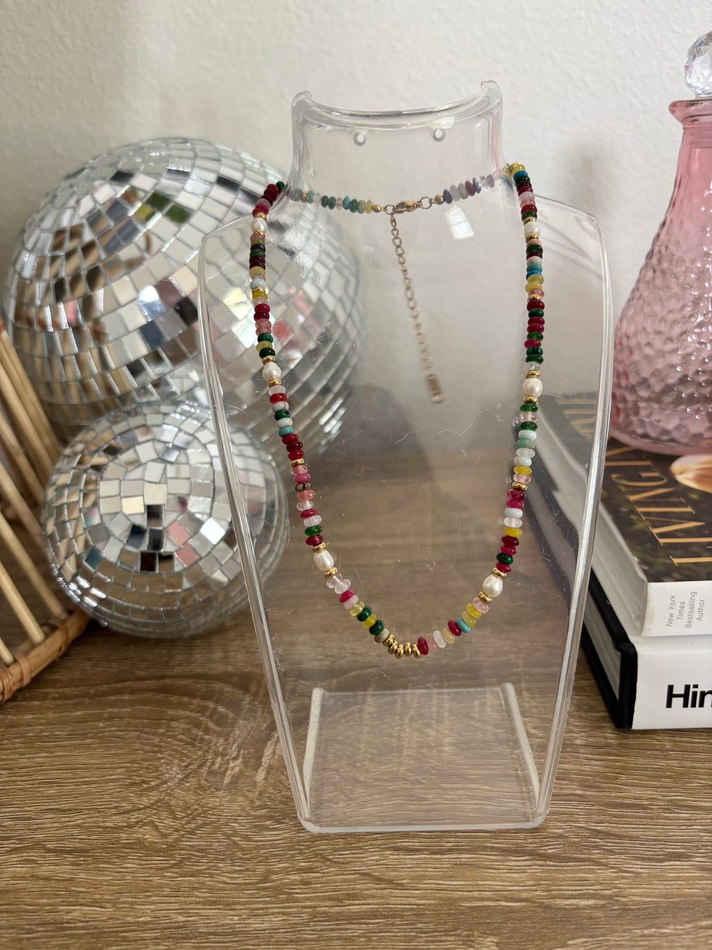 Boho Color Beaded Necklace