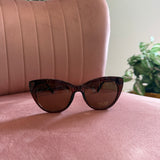 Cateye Frame Sunglasses | Brown
