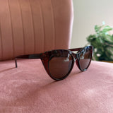 Cateye Frame Sunglasses | Brown