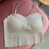 Seamless Lace Bralette | Ash Mocha