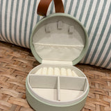 Jewelry Organizer Travel Box Case | Sage