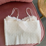 Seamless Lace Bralette | Beige