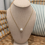 Pearl Necklace | Gold