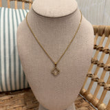 Clover Necklace | Gold