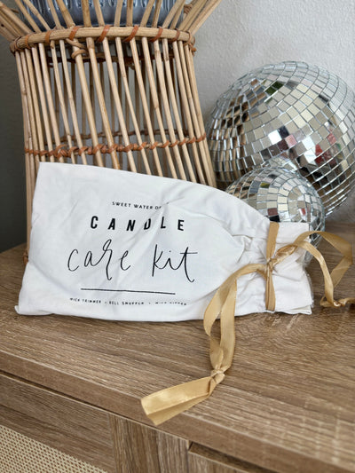 Candle Care Kit Silver Home Decor