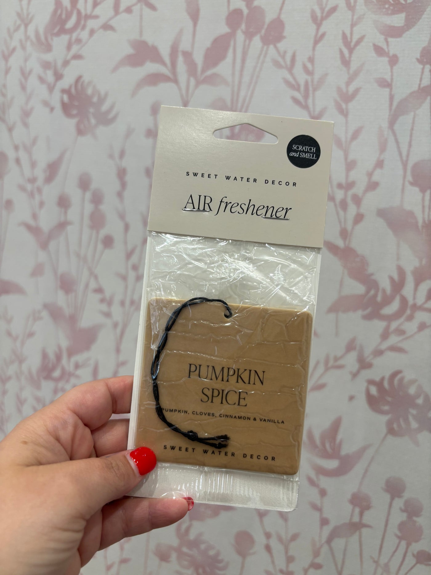 Hanging Air Freshener | Pumpkin Spice