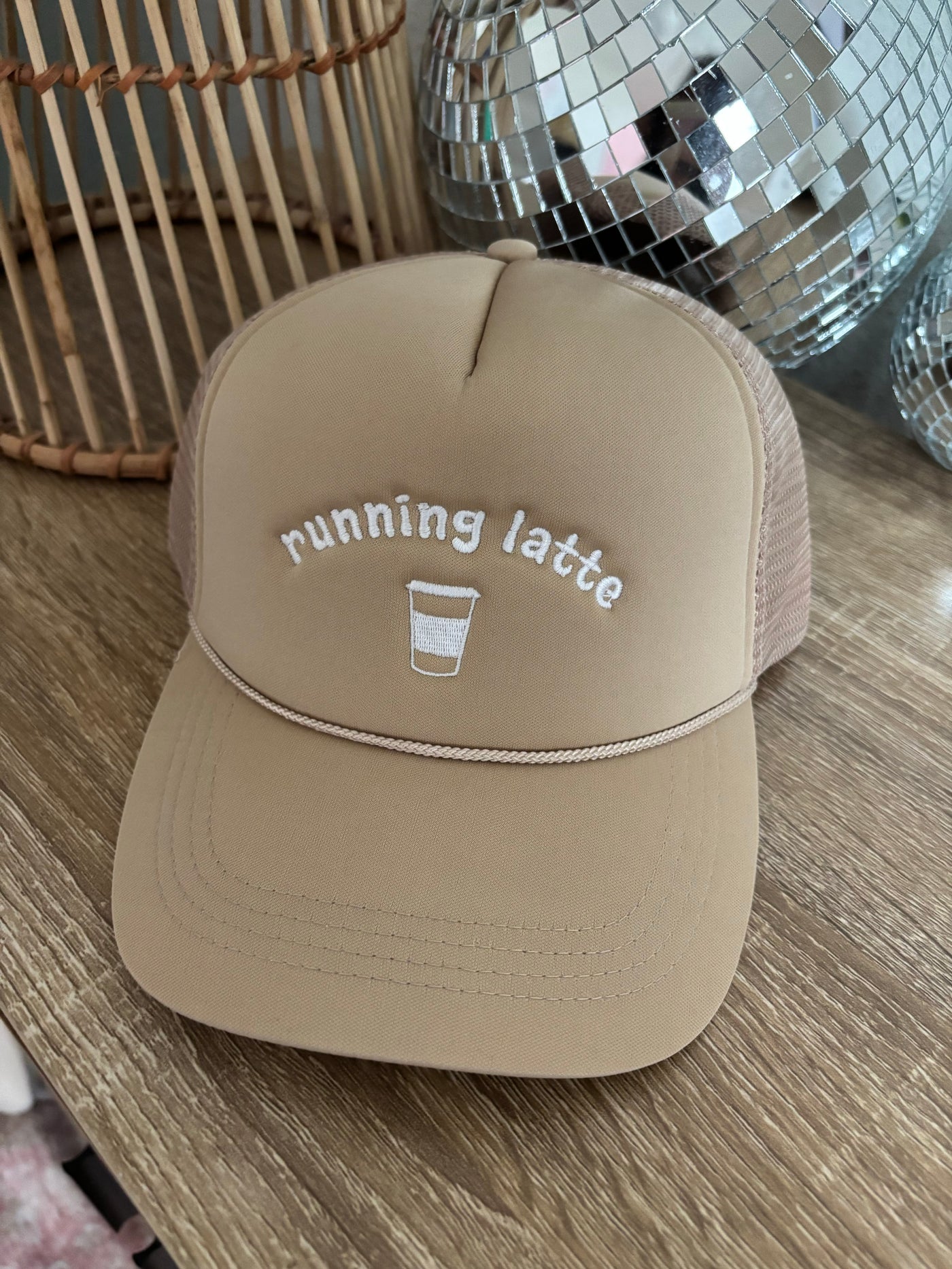 Running Latte Trucker Hat