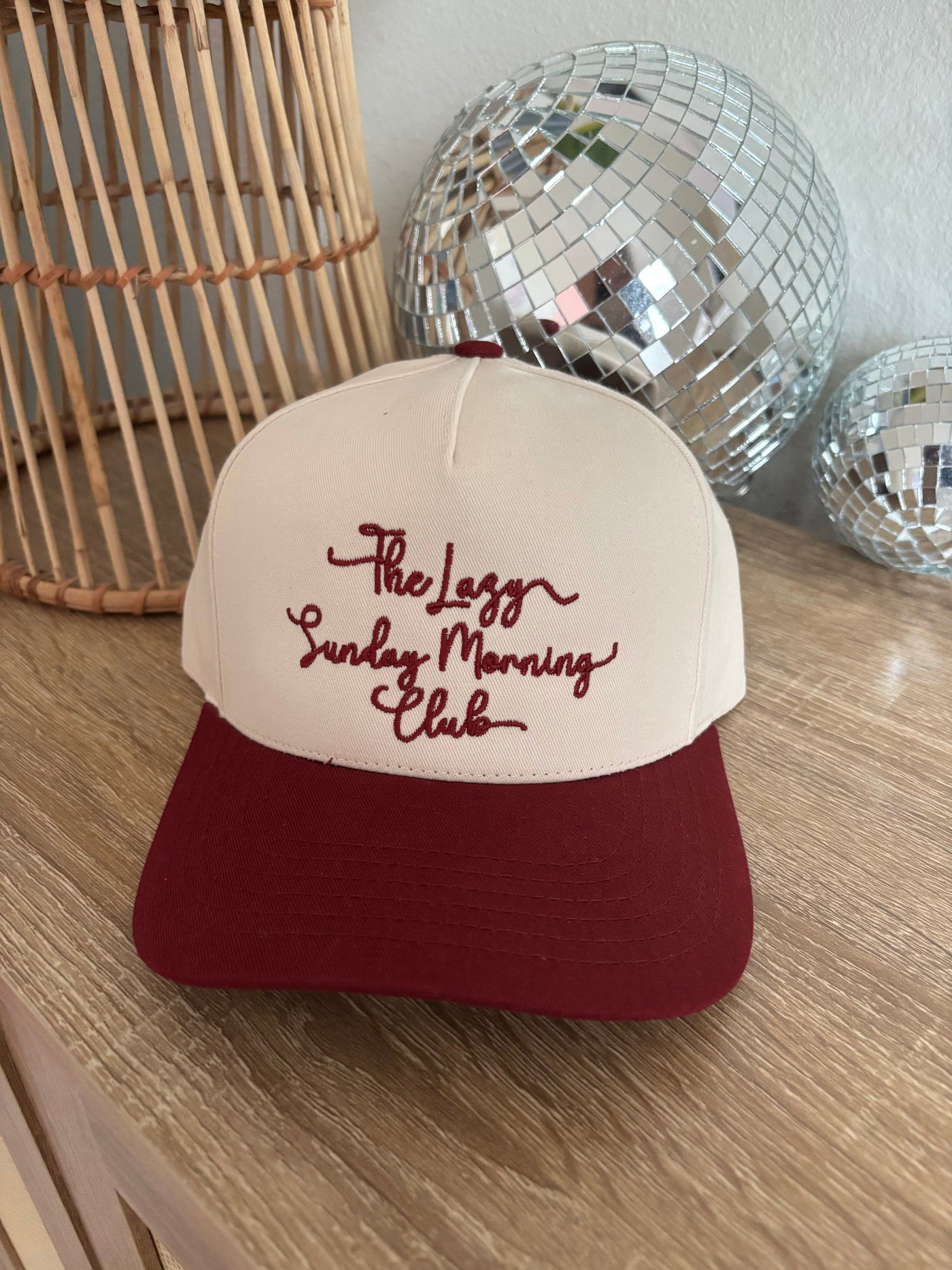 The Lazy Sunday Morning Club Two Tone Trucker Hat