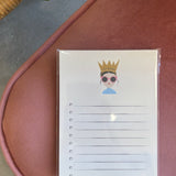 List Queen Brunette Notepad