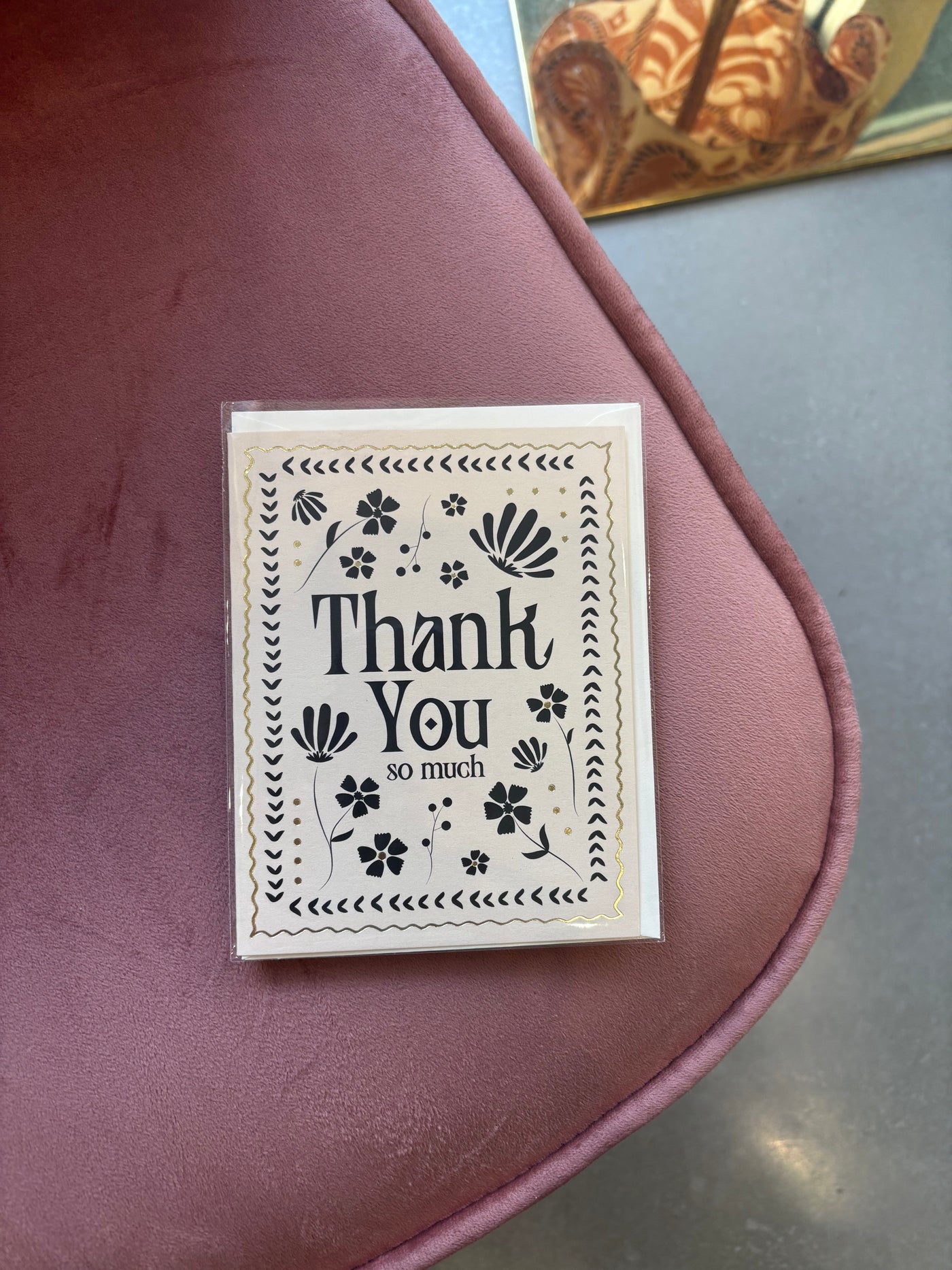 Thanks A Bunch Girl Greeting Card