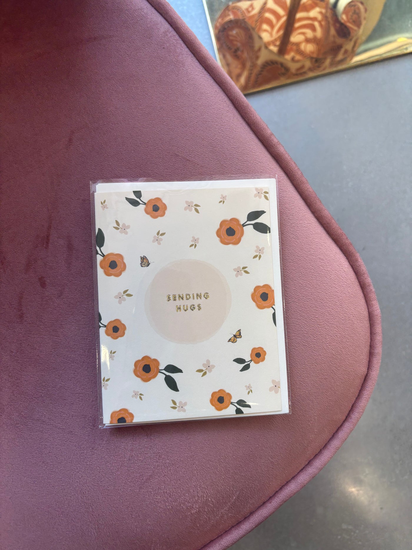 Sending Hugs Greeting Card