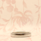 Ribbed Stretch Bangle | Silver