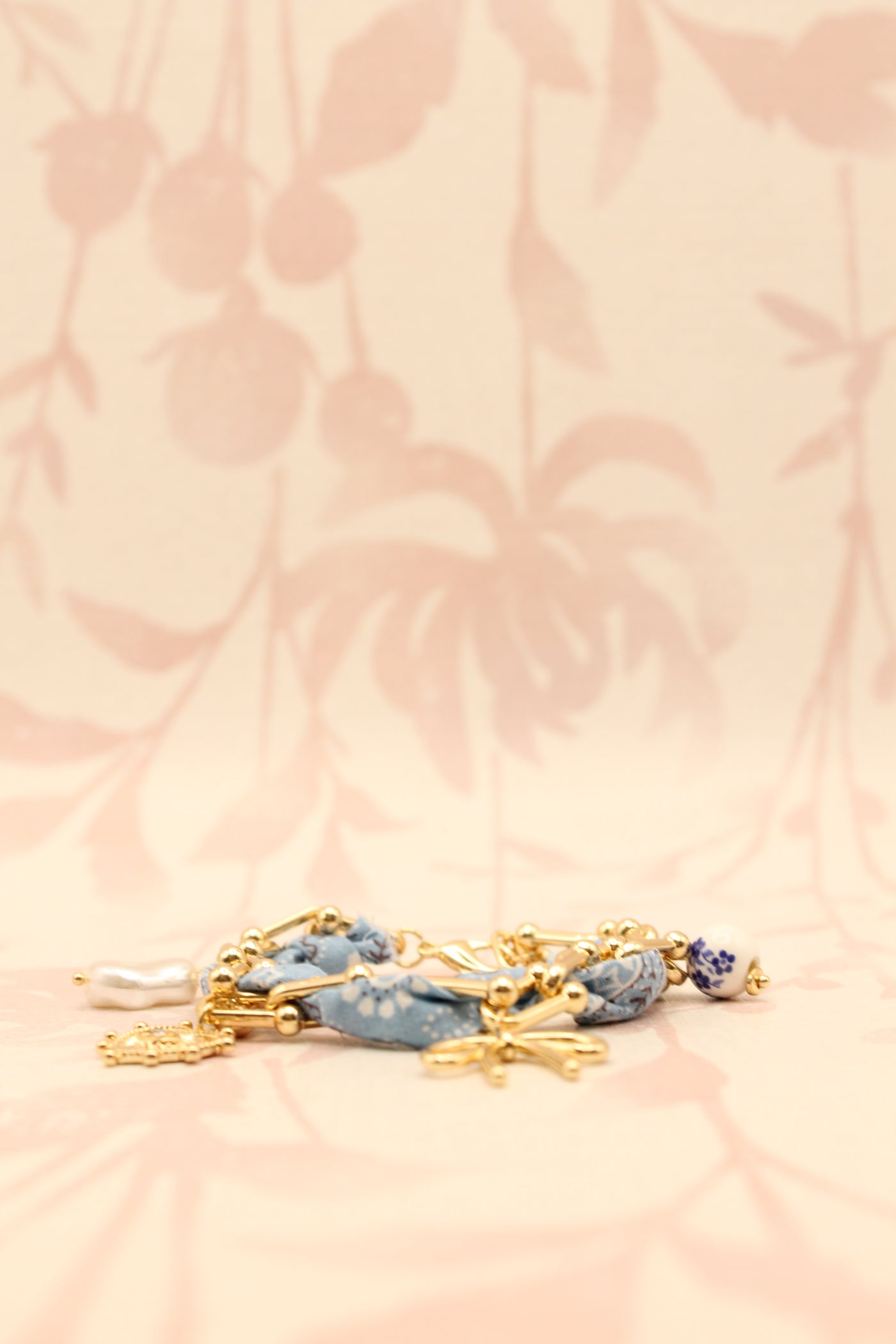 Charm Bandana Bracelet | Blue
