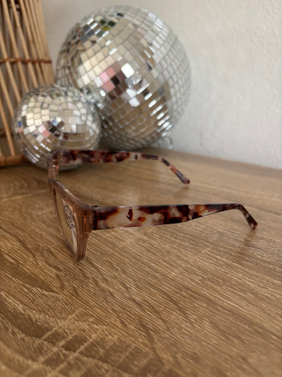 Leopard Two-Tone Reading Glasses | Brown Tortoise