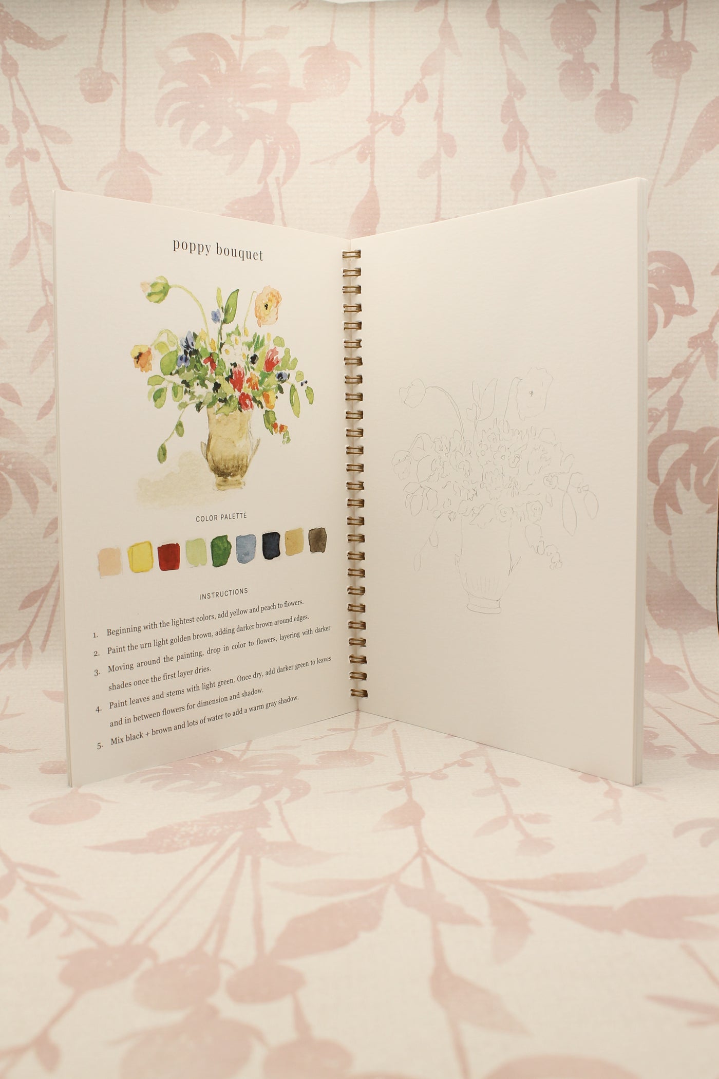 Watercolor Workbook | Bouquets