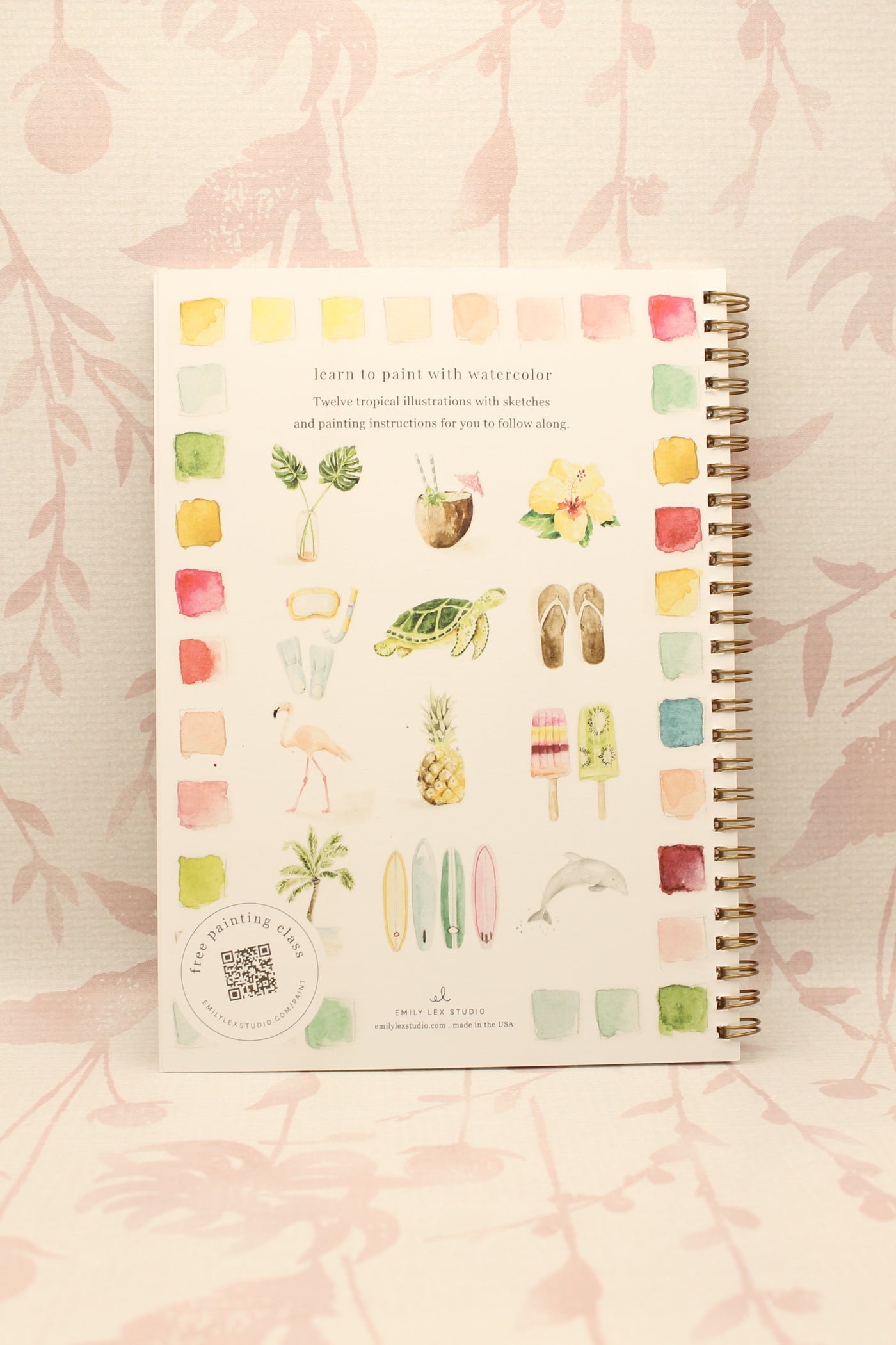 Watercolor Workbook | Tropical