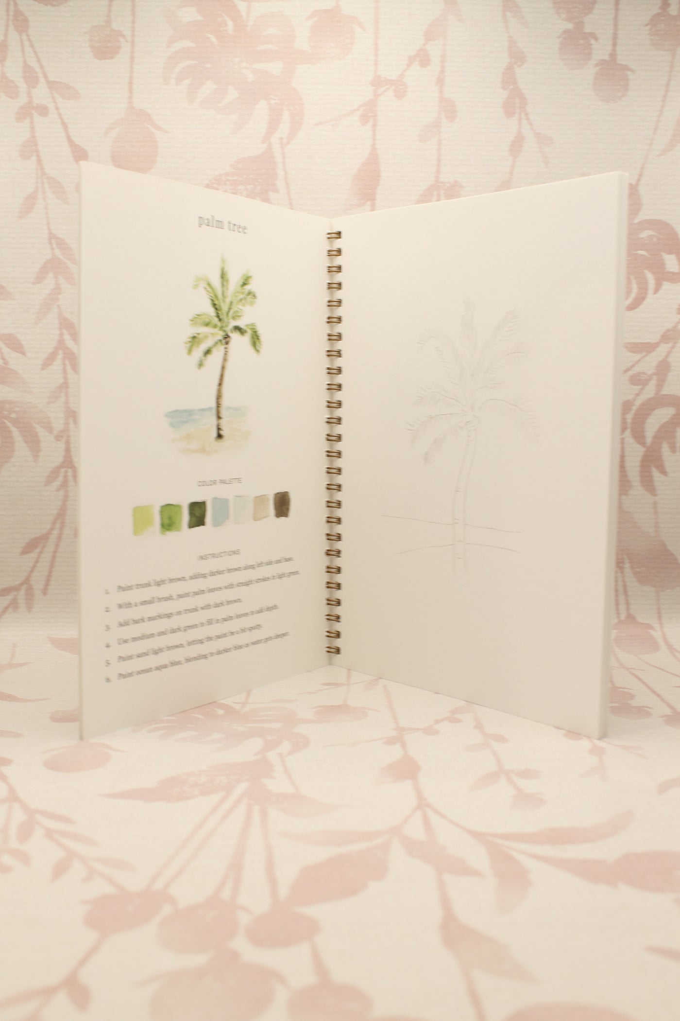 Watercolor Workbook | Tropical