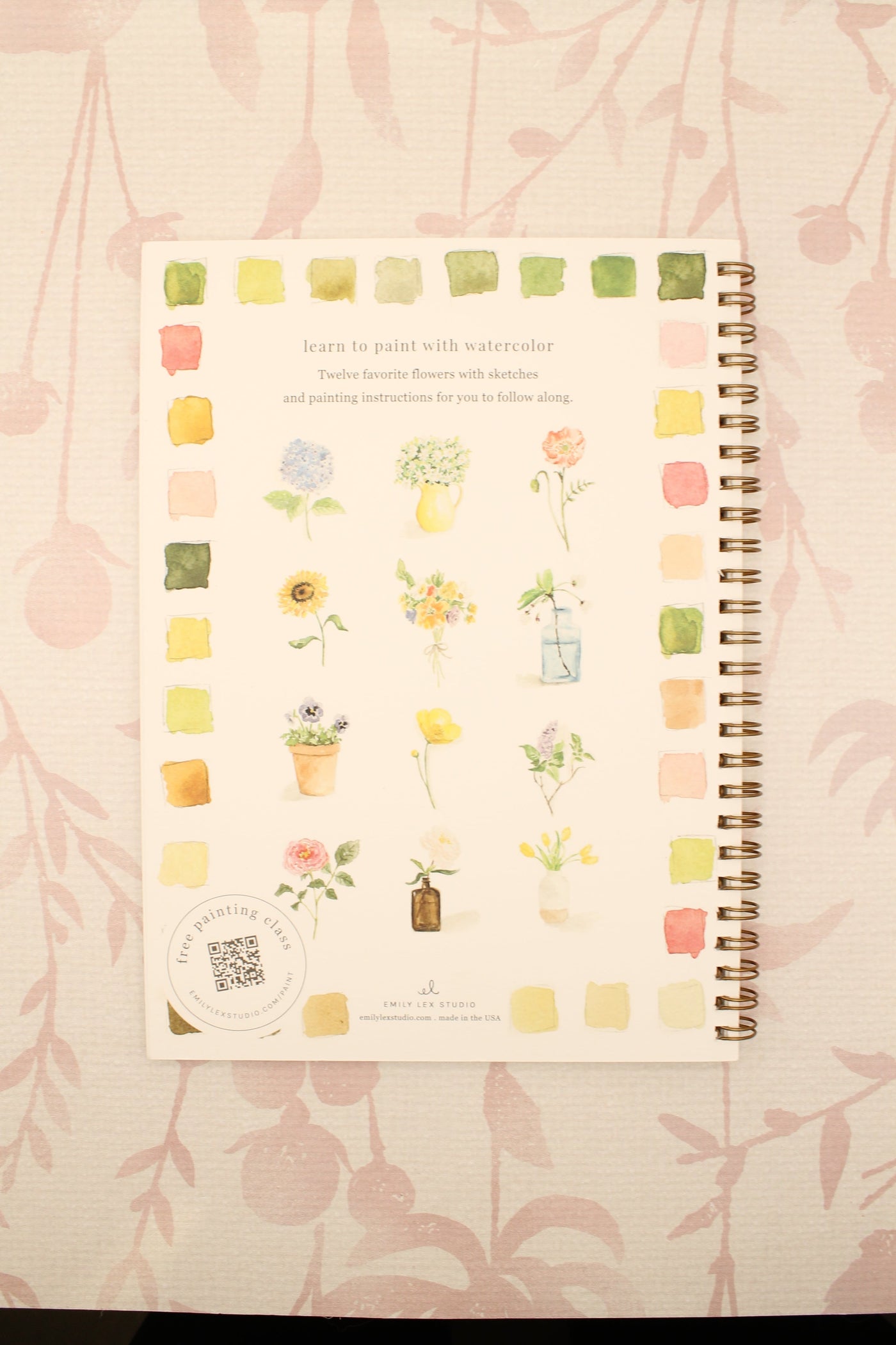 Watercolor Workbook | Flowers