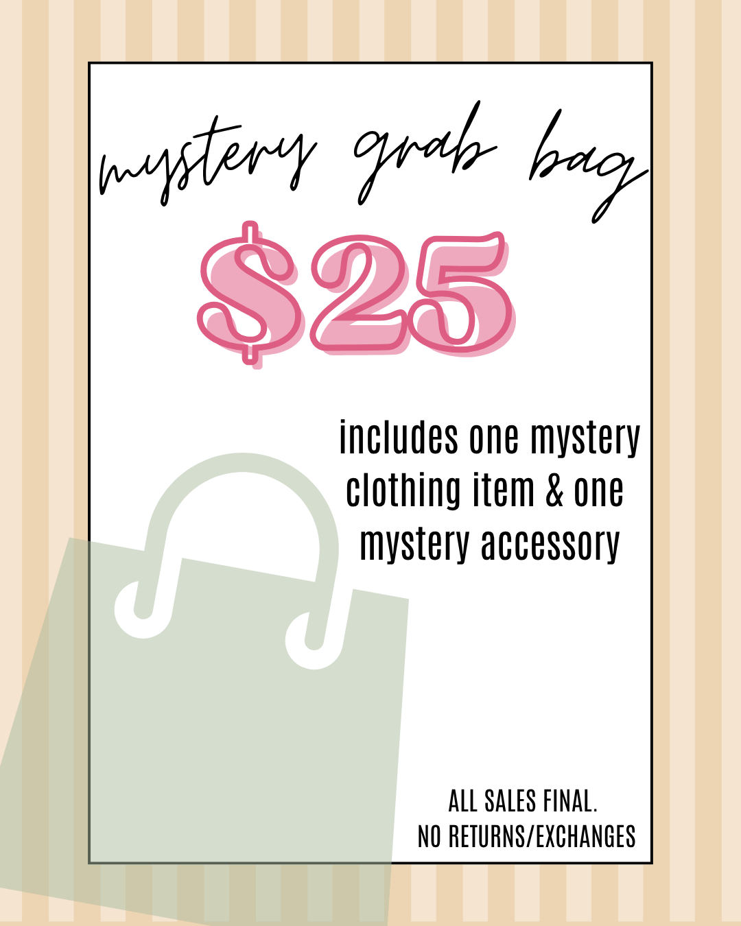 Mystery Grab Bag Sale