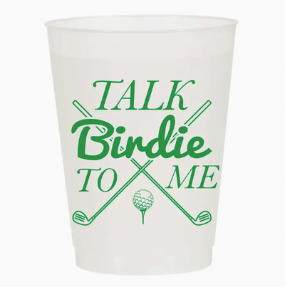 Talk Birdie To Me Frosted Cups