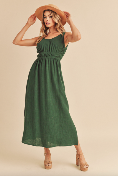 Darci Dress | Emerald