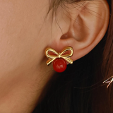 Dainty Bow Earring