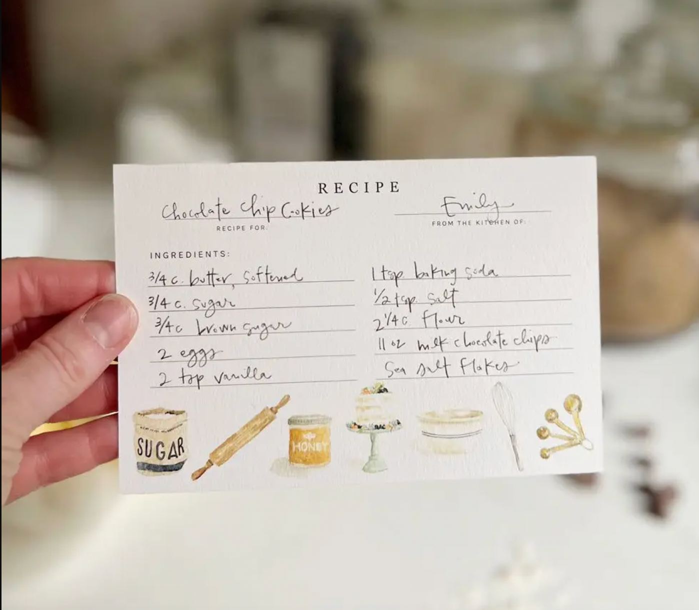 Baking Recipe Cards
