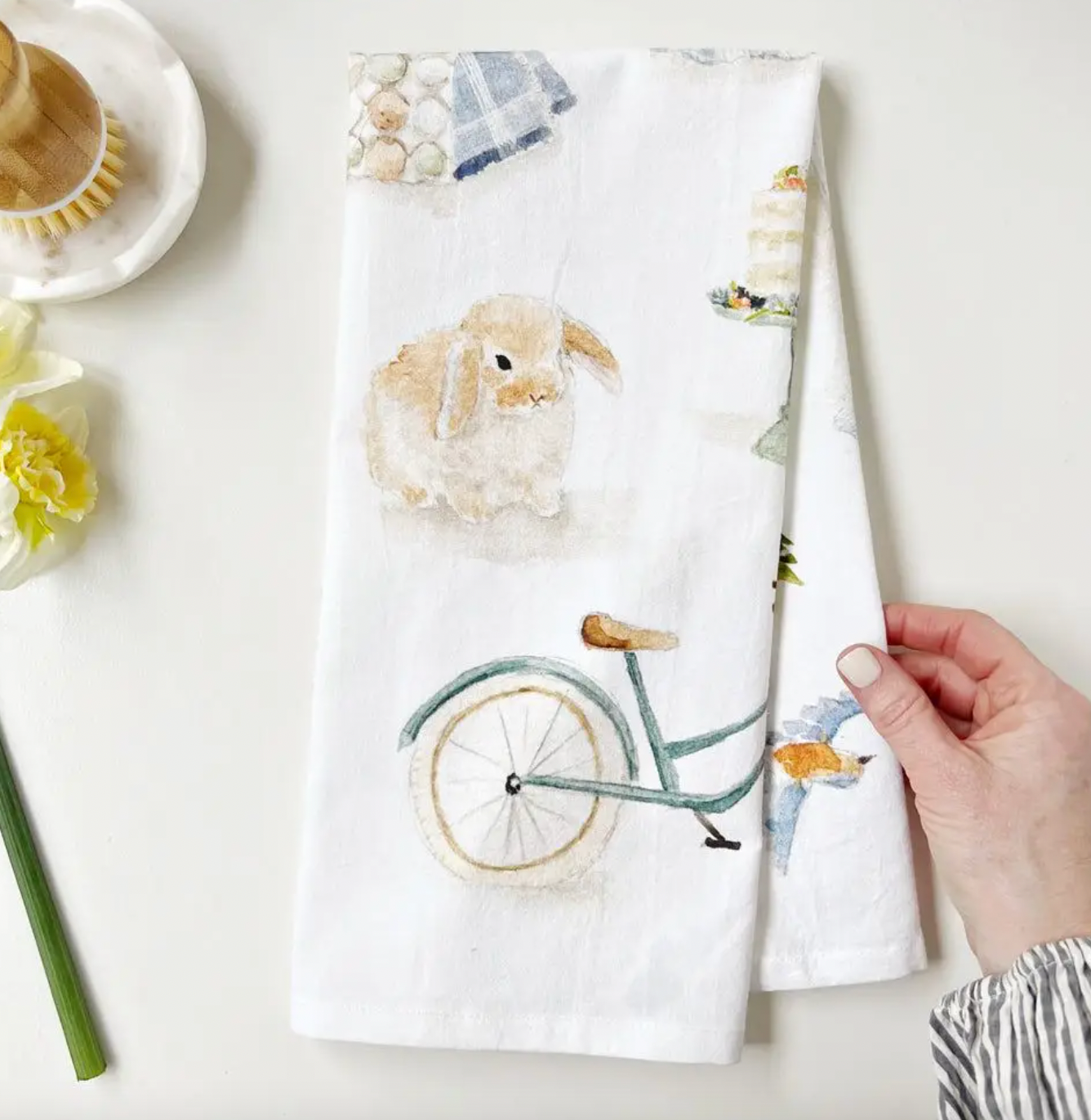 Springtime Tea Towel
