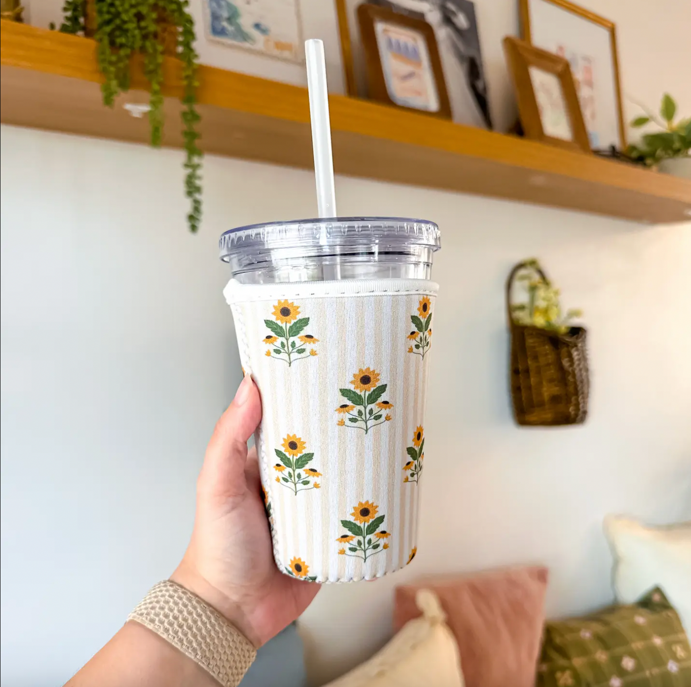 Sunflower Coffee Sleeve