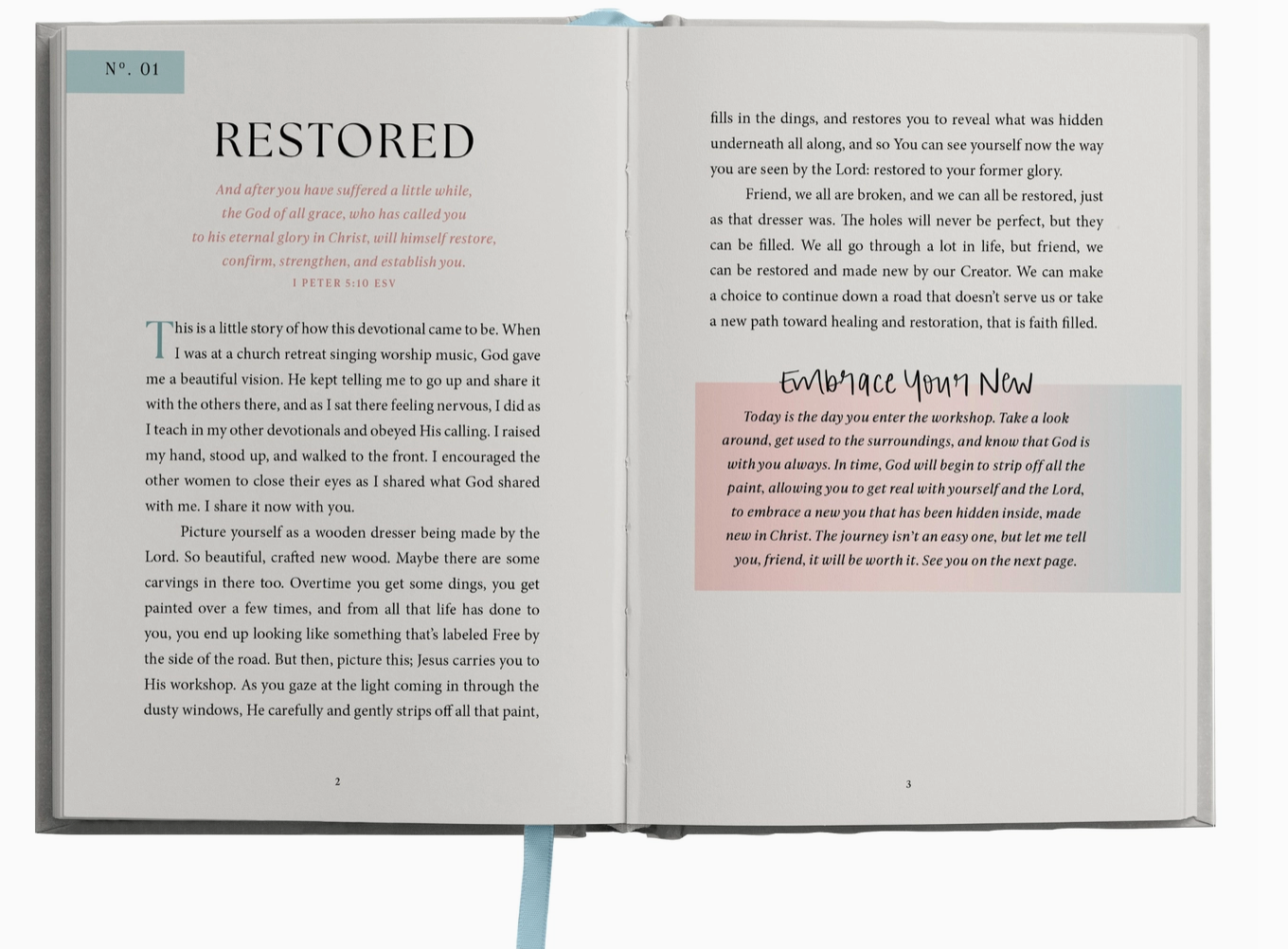 Embrace Your New Devotional 