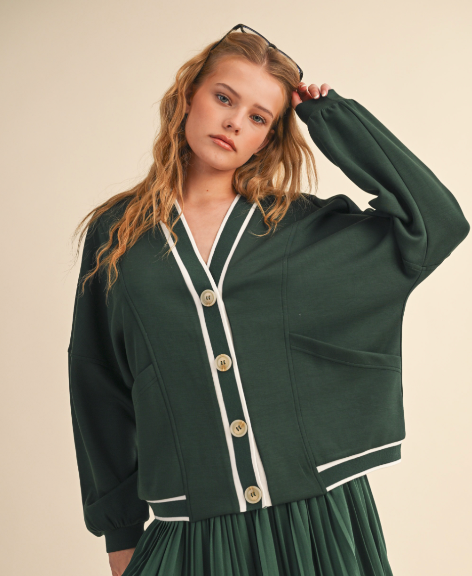 Anne Chunky Knit Cardigan