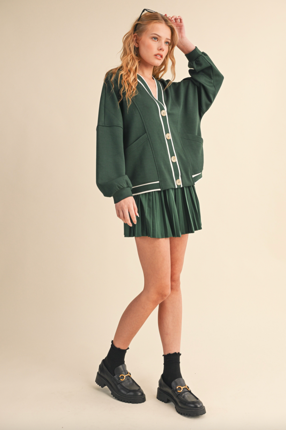 Anne Chunky Knit Cardigan