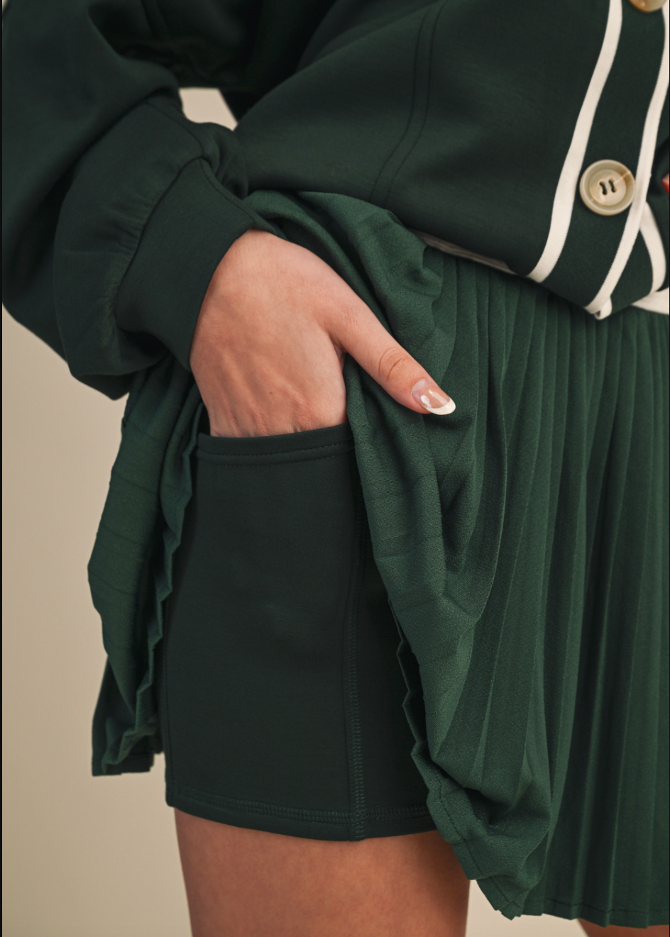 Hunter Pleated Skirt