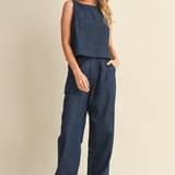 Denim Trouser Pants