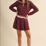 Bethany Pleated Skirt